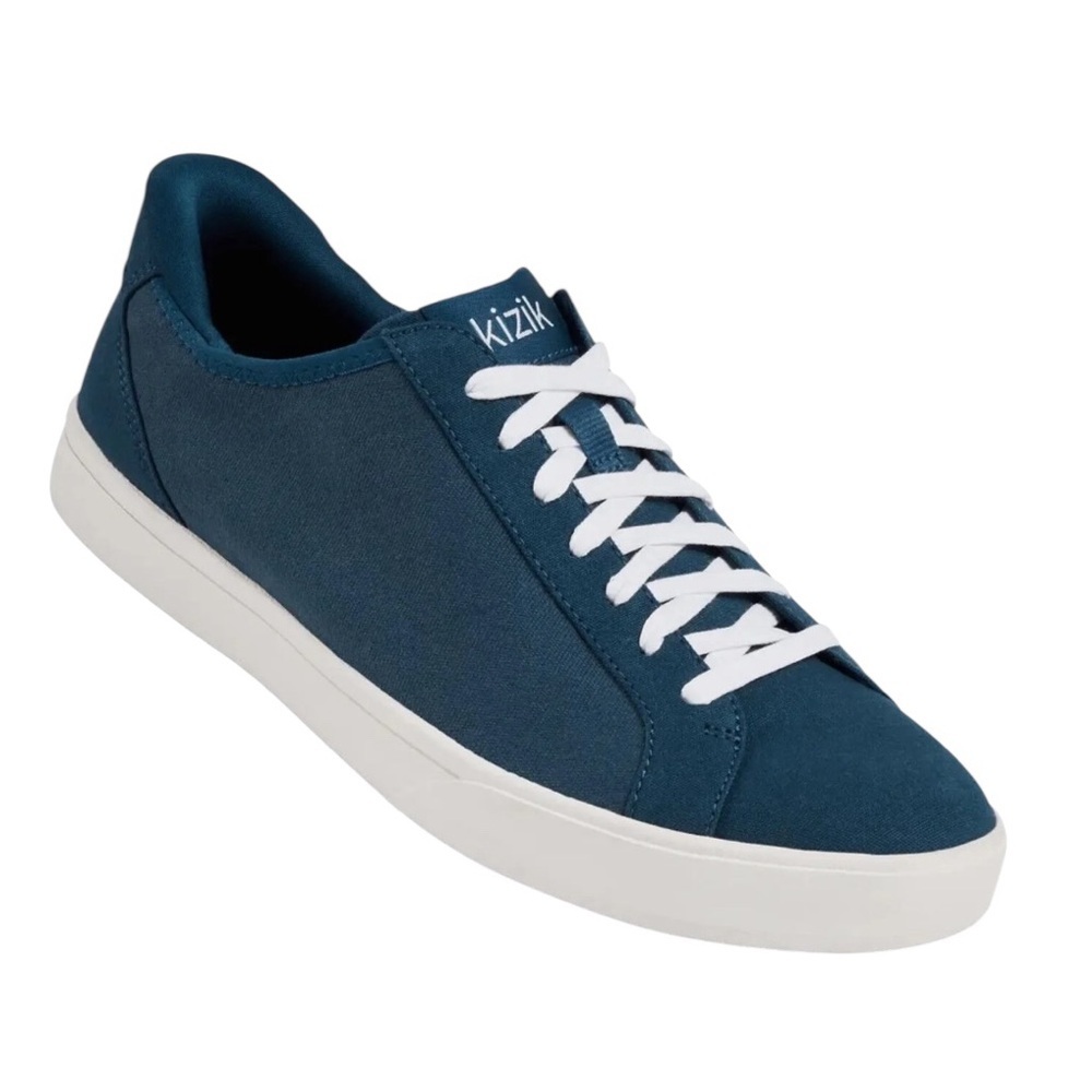 Kizik Irvine 8.5W Tidepool Women's Canvas Sneaker with White Sole